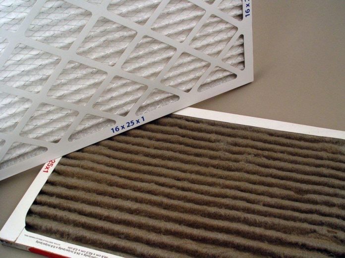 change the home air filter